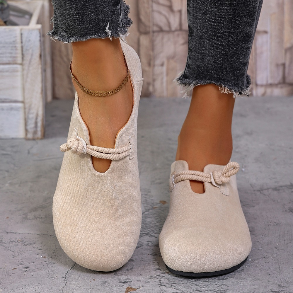 Womens Heels - Sepatu Loafer Wanita, Model Ujung Bulat,