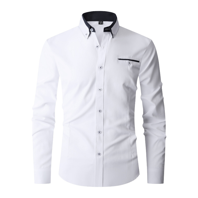 Formal Dress - Kemeja Formal Pria Lengan Panjang Kantor