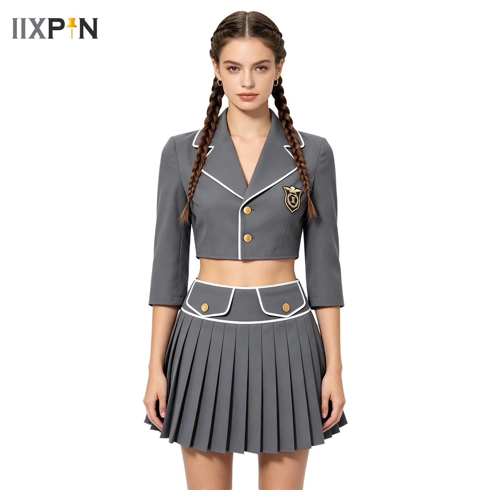 Womens Blazer - Kostum Cosplay Siswi Sekolah Jepang untuk