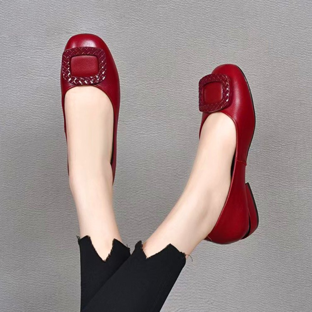 Womens Heels - Sepatu Kulit Wanita dengan Sol Lembut