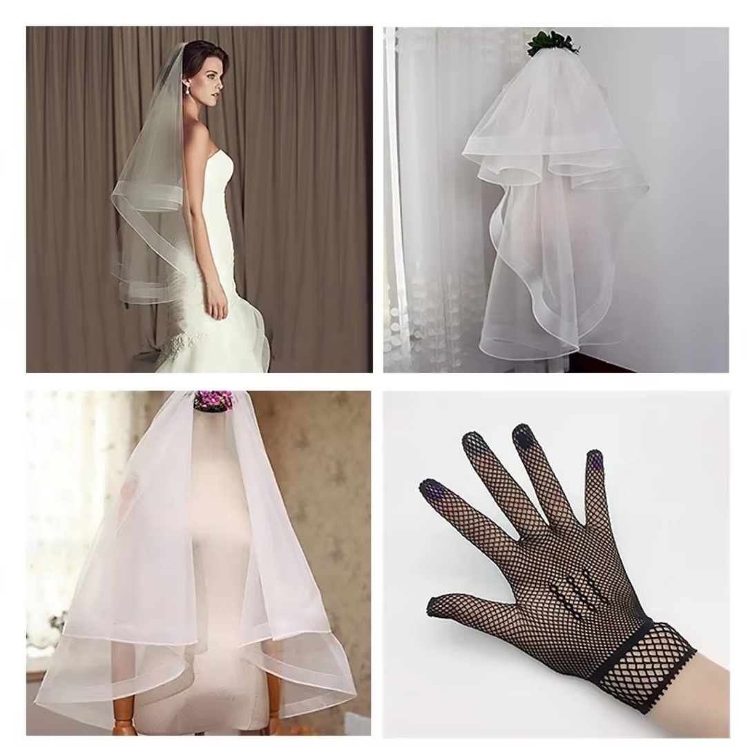 Pita Jaring Crinoline Bulu Kud - Lace Dress ulasan dan harga