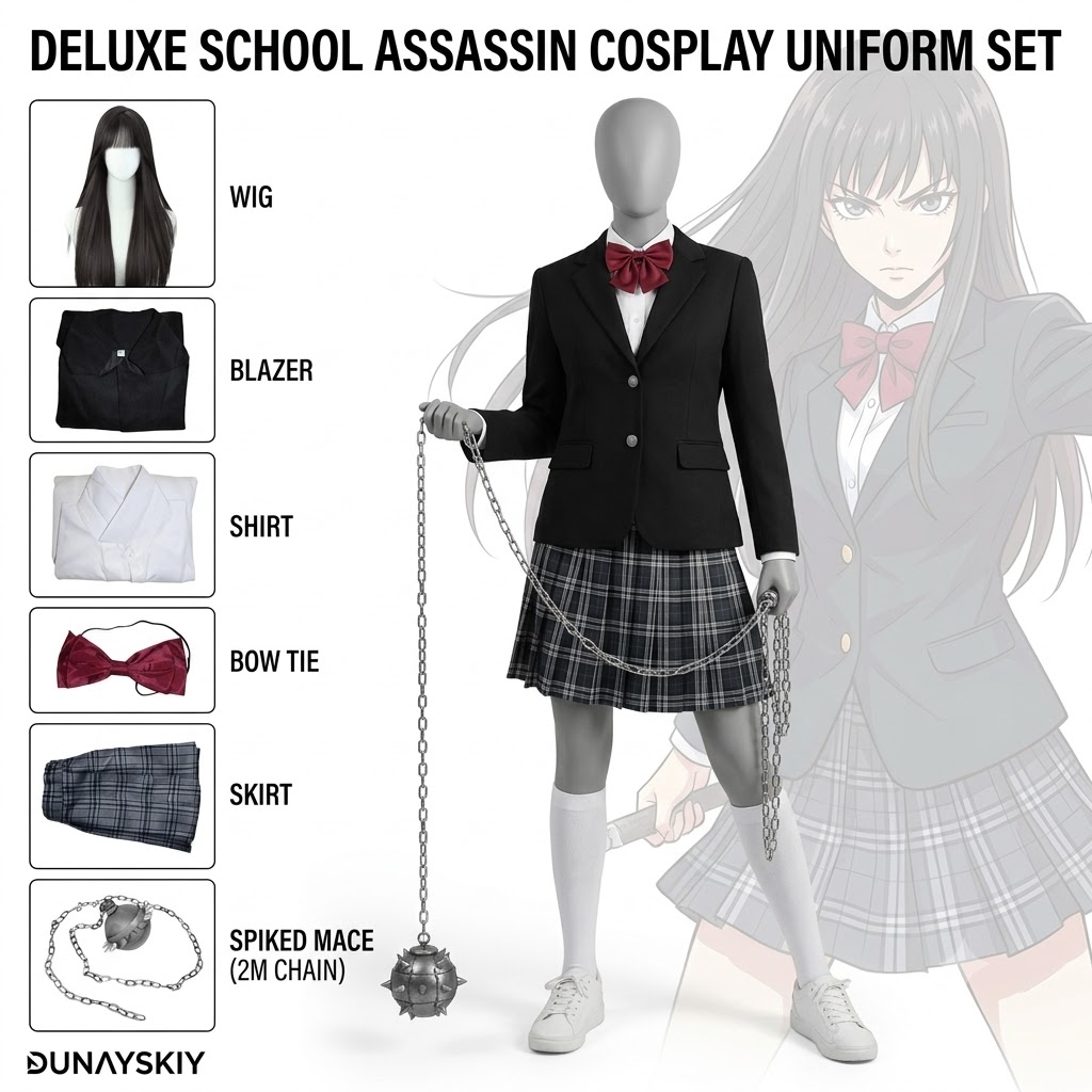 Gogo Yubari Pakaian Cosplay Se - Formal Skirt ulasan dan harga