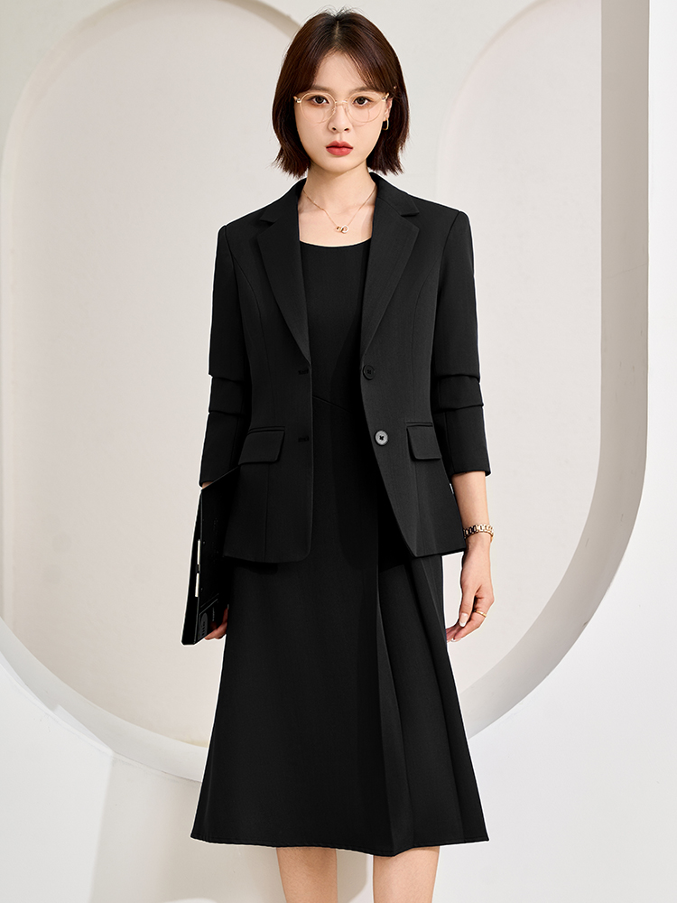 Setelan Rok Blazer Wanita Kant - Women'S Red Formal Wear ulasan dan harga