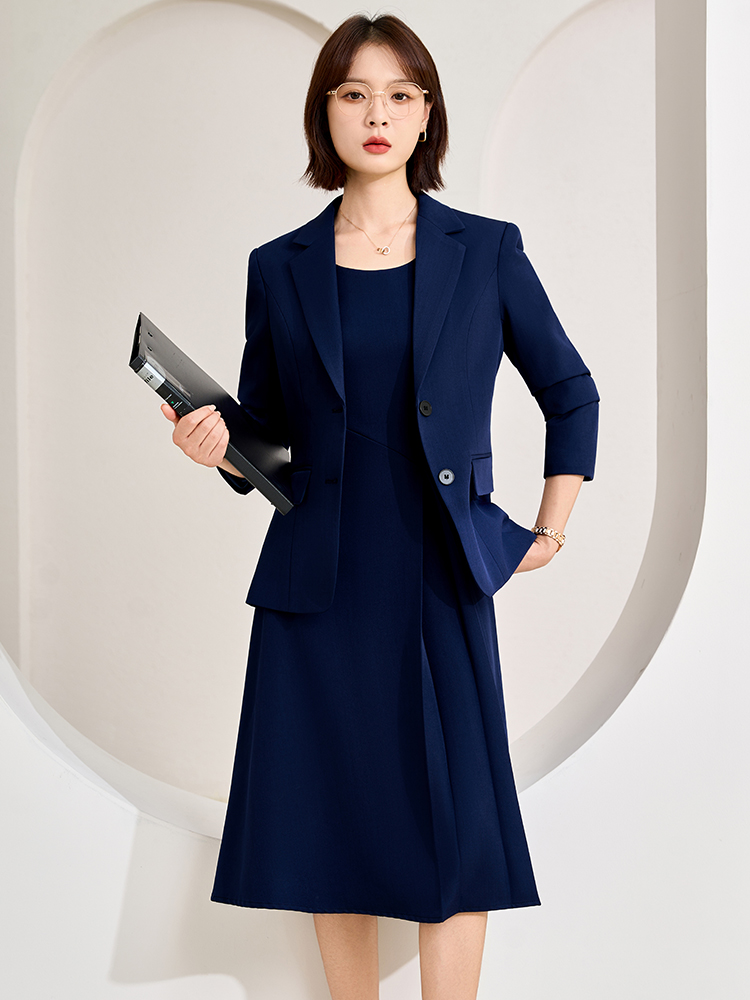 Setelan Rok Blazer Wanita Kant - Women'S Red Formal Wear ulasan dan harga