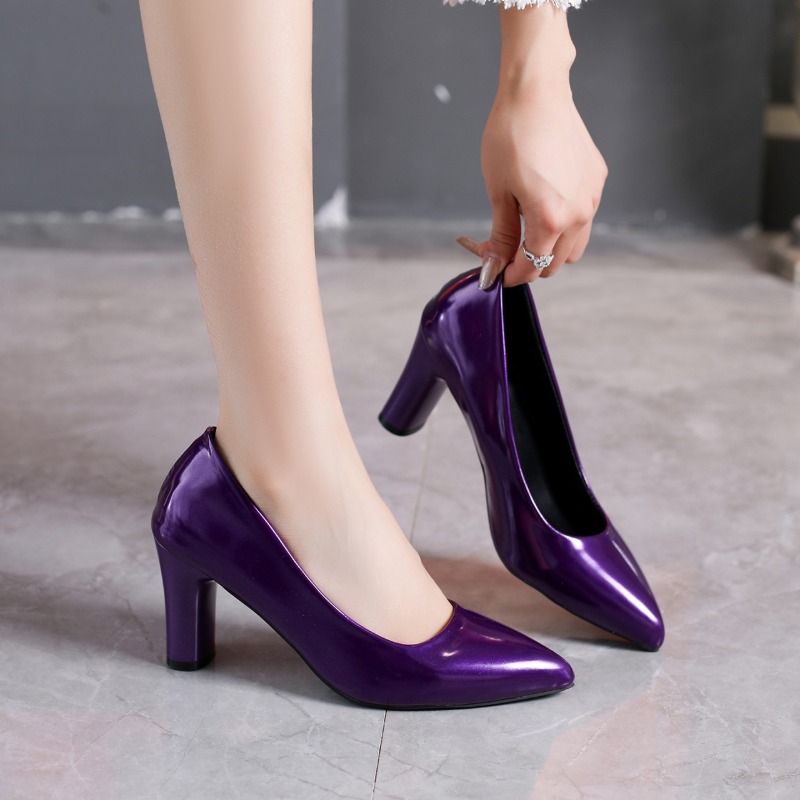 Sepatu Hak Tinggi Wanita Model - Pump Heel Block ulasan dan harga