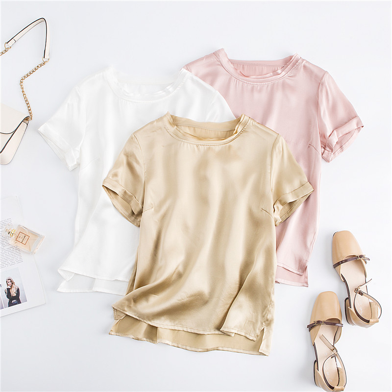 Blus Sutra Imitasi Sport Ice S - Silk Blouse ulasan dan harga