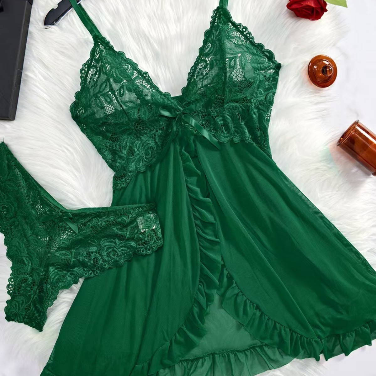 Pakaian Tidur Seksi Wanita, Mo - Lace Dress ulasan dan harga