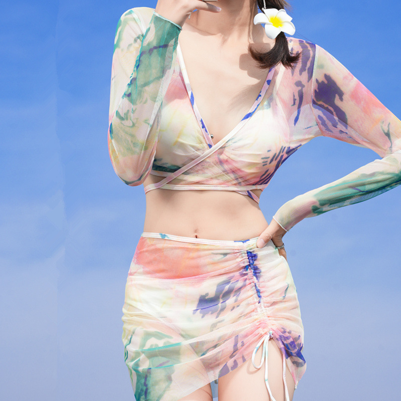 Set Bikini 3 Potong Trendi Wan - Womens Suit ulasan dan harga
